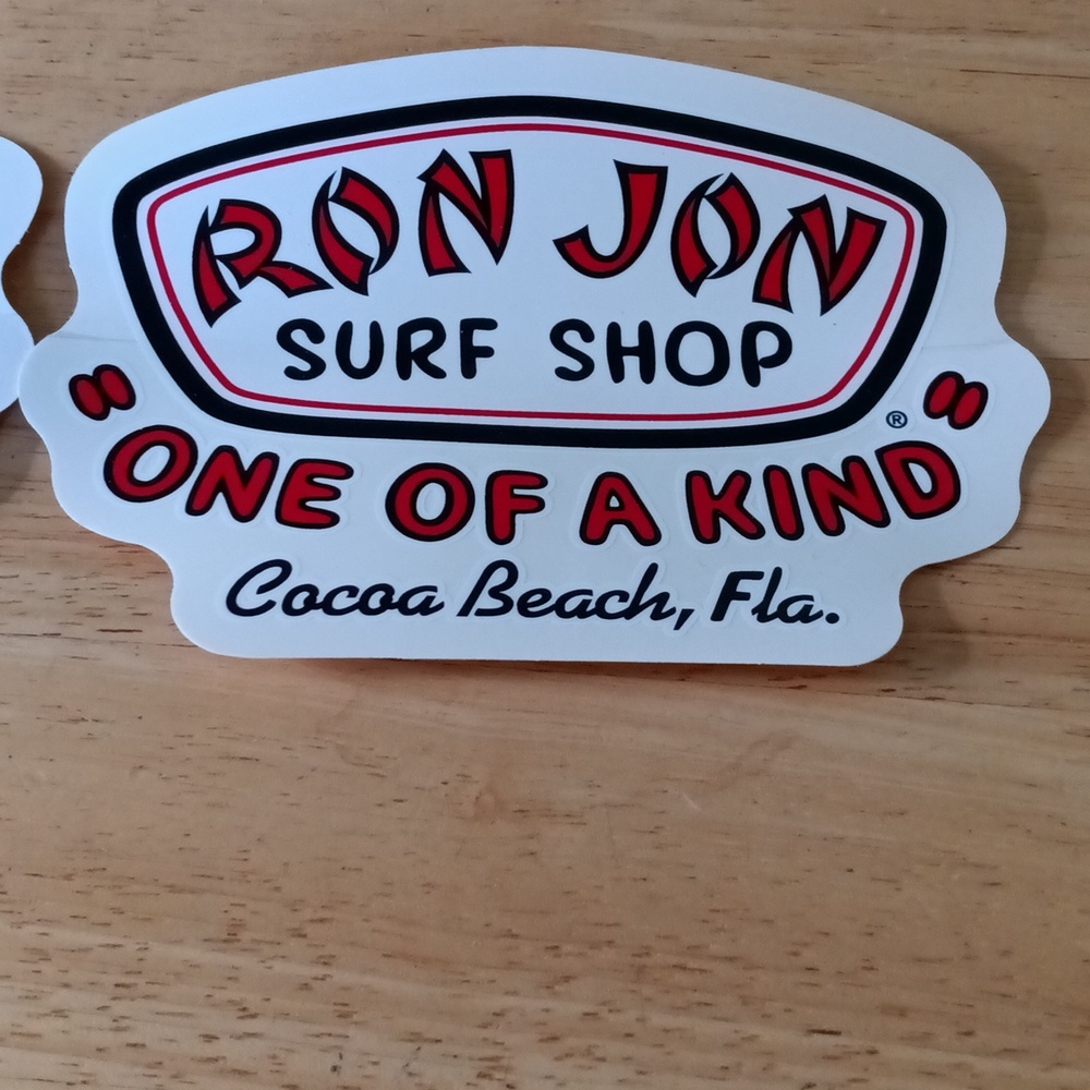 Ron Jon Surf Shop stickers